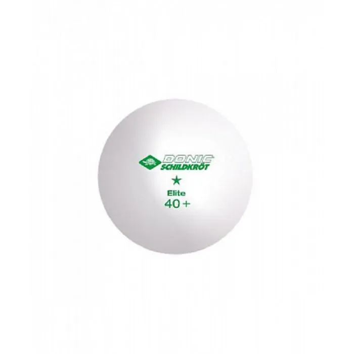 Реальное фото Мяч для настольного тенниса Donic-Schildkröt 1* Elite белый 6шт УТ-00019021 от магазина СпортСЕ