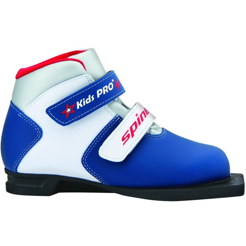 Реальное фото Ботинки лыжные Spine Kids Pro 399/1 синт.NN75 blue от магазина СпортСЕ