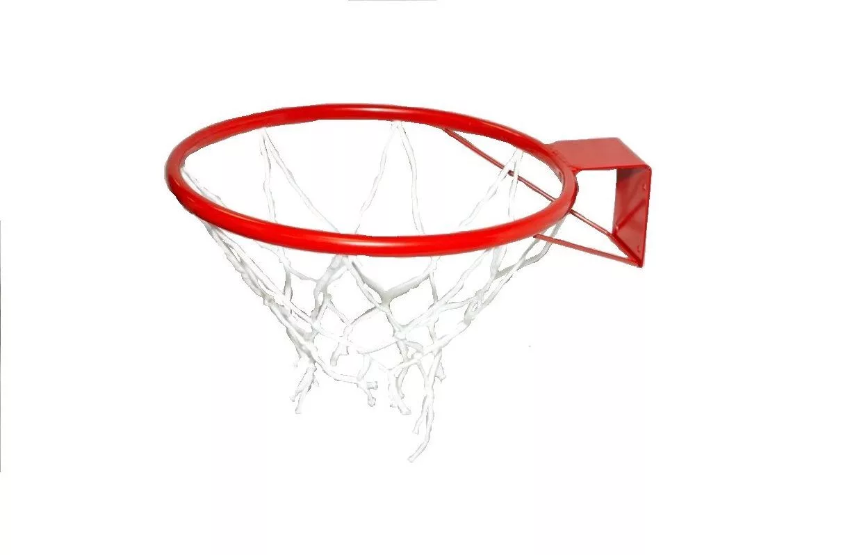 Реальное фото Кольцо баскетбольное №3 d=295мм сеткой от магазина СпортСЕ