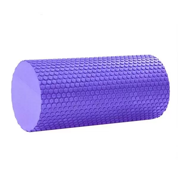 Реальное фото Ролик массажный BF-YR04 фиолетовый от магазина СпортСЕ